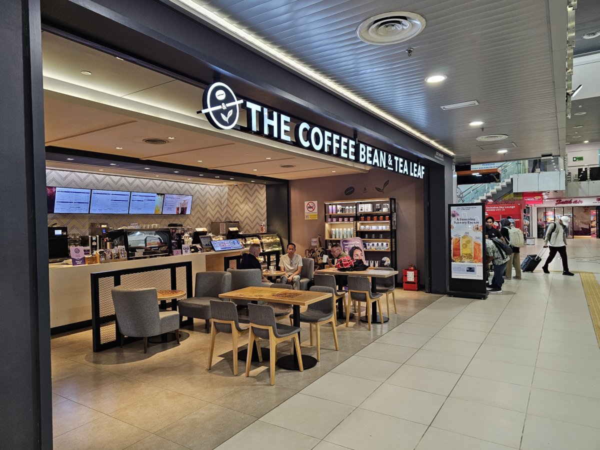 Kavárna ve veřejné části