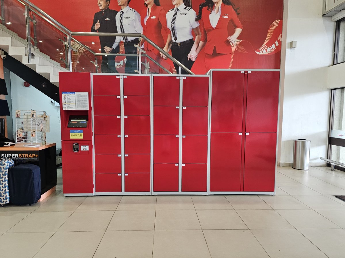 Skříňky na úschovu zavazadel