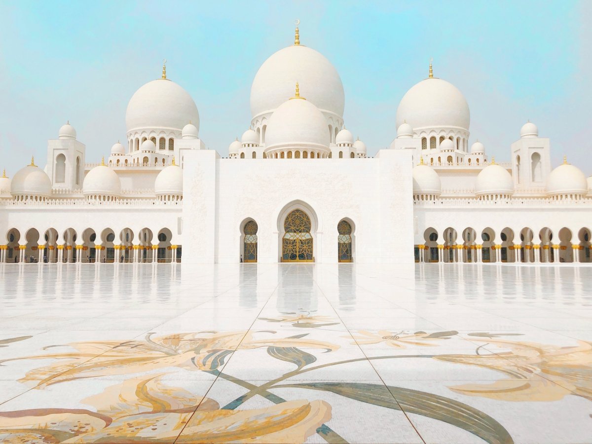 Velká mešita šejka Zayeda, Abu Dhabi, SAE