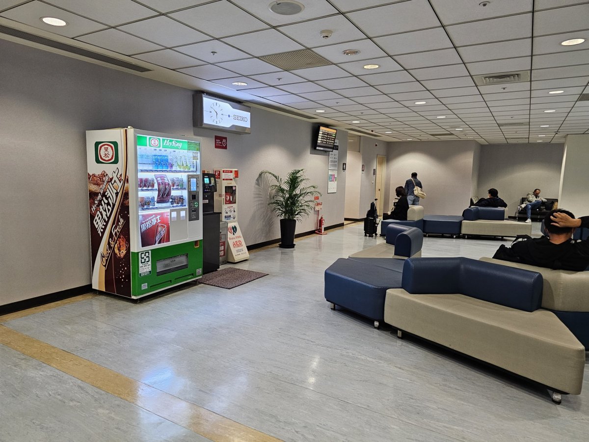 Automat s pitím, letiště TSA