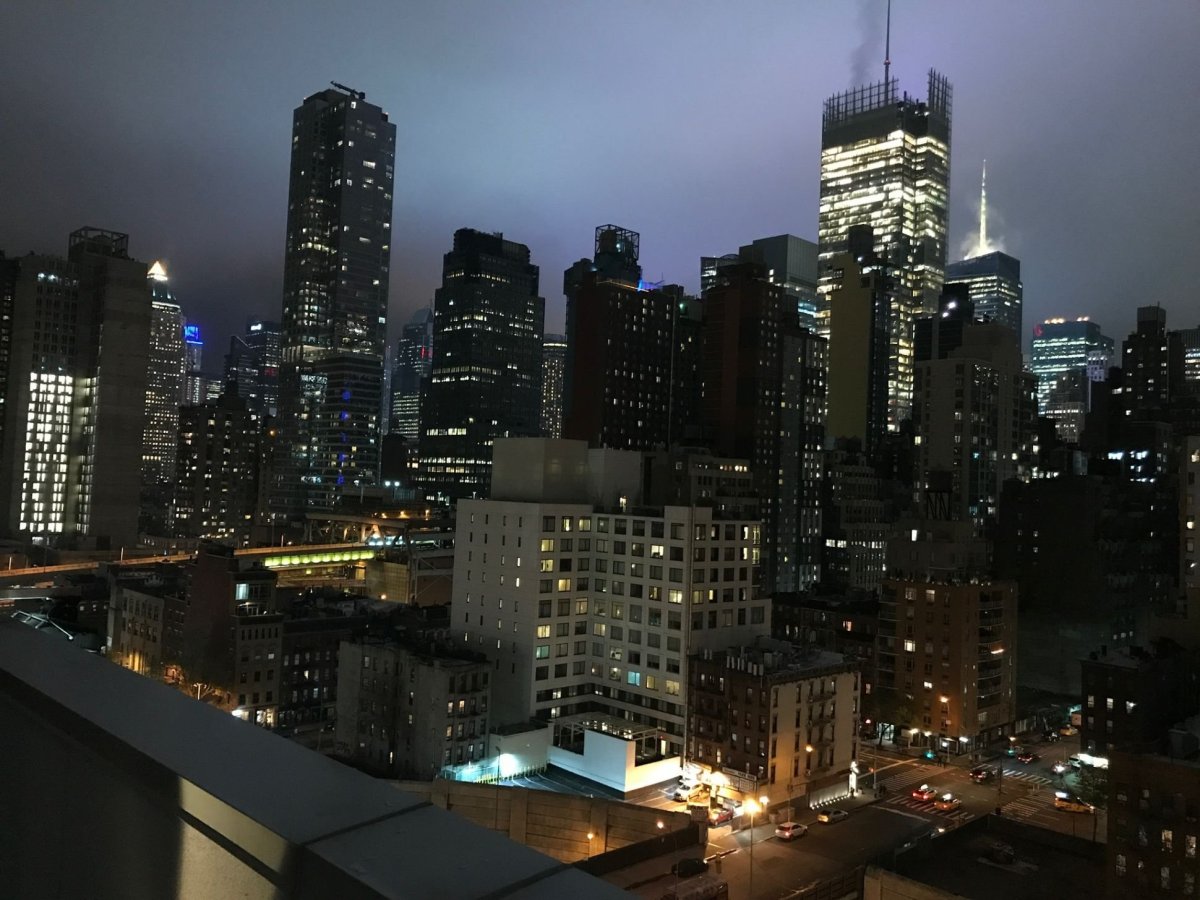 večerní Manhattan
