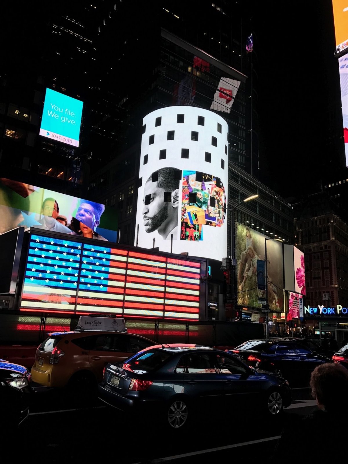 reklamy na Times Square