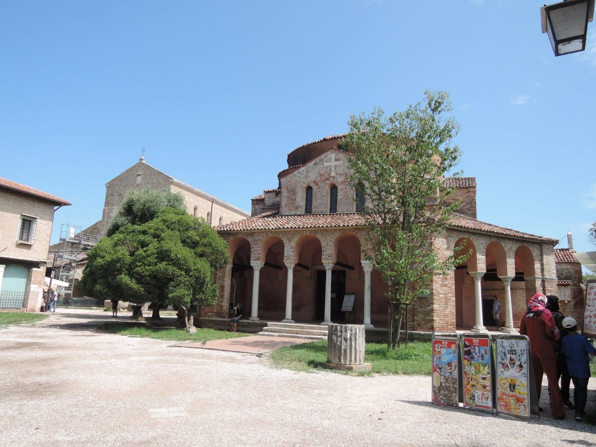 Nádherný kostel Santa Fosca z 11. a 12. století