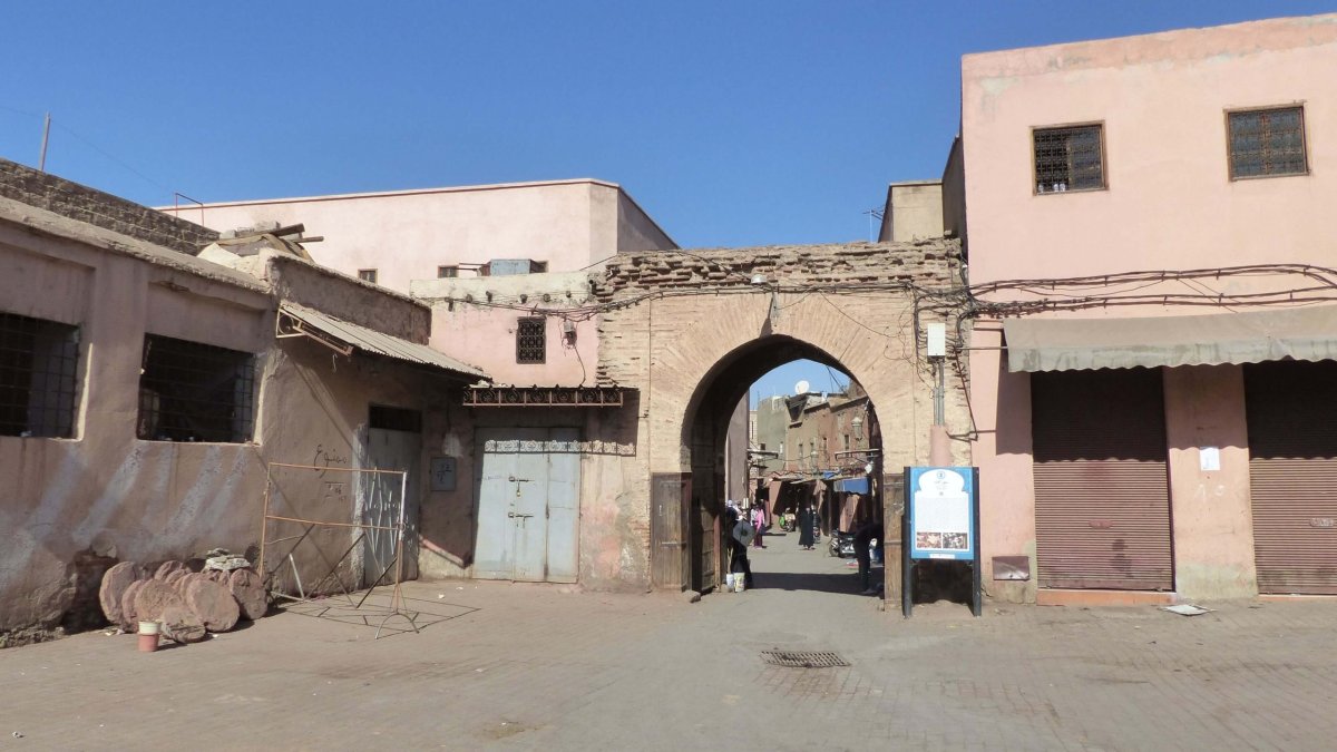 Tourist-less část mediny