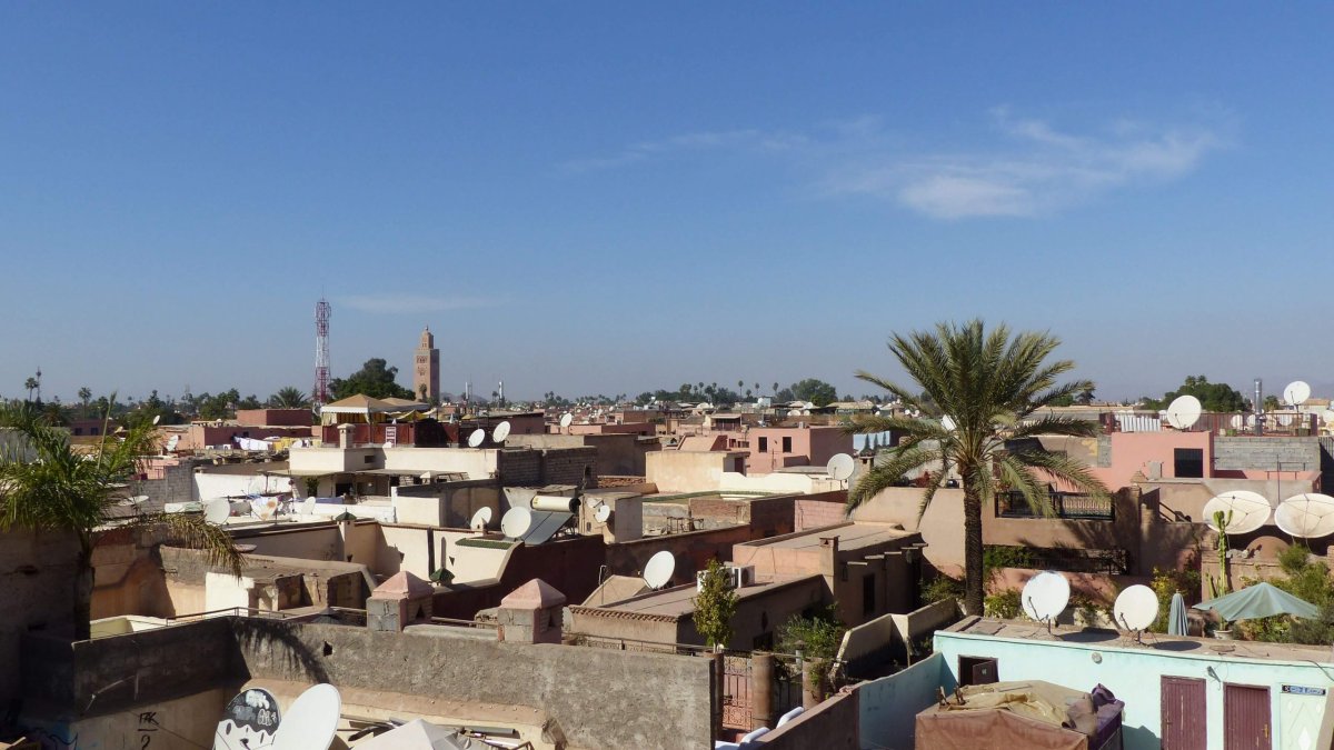 Nejlepší výhled na Marrákeš