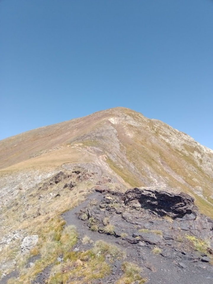 Vrchol už je na dohled. 