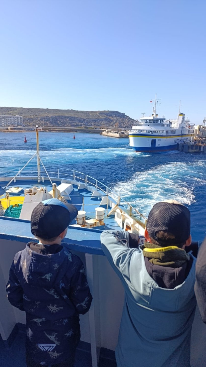 Trajekt na Gozo
