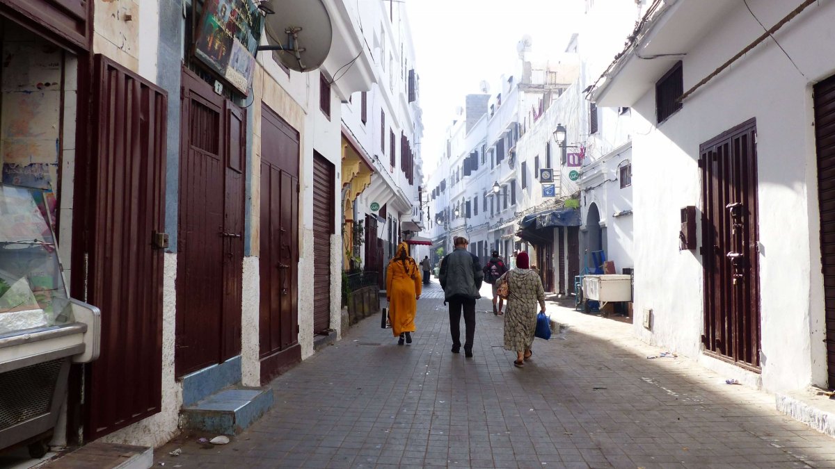 Takhle vypadá čistá medina brzy ráno