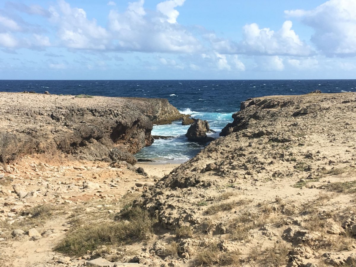 Aruba - severní pobřeží