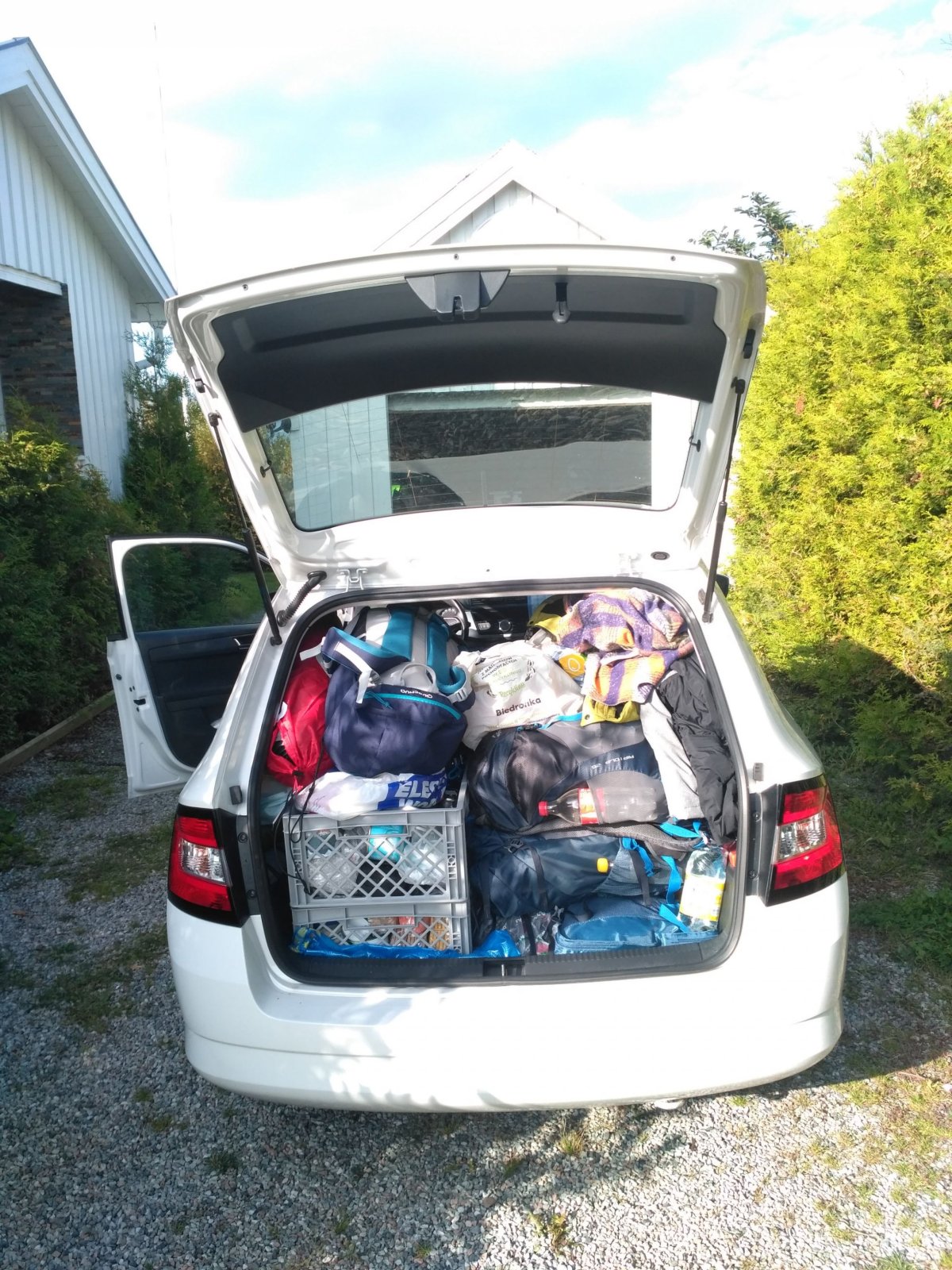 Ve Fabii je vždycky dost místa - nakonec i v kufru