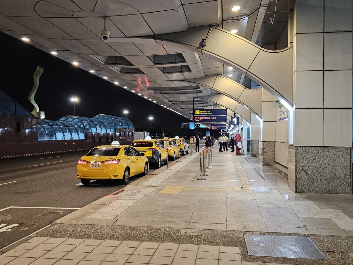 Taxi, letiště Kaohsiung