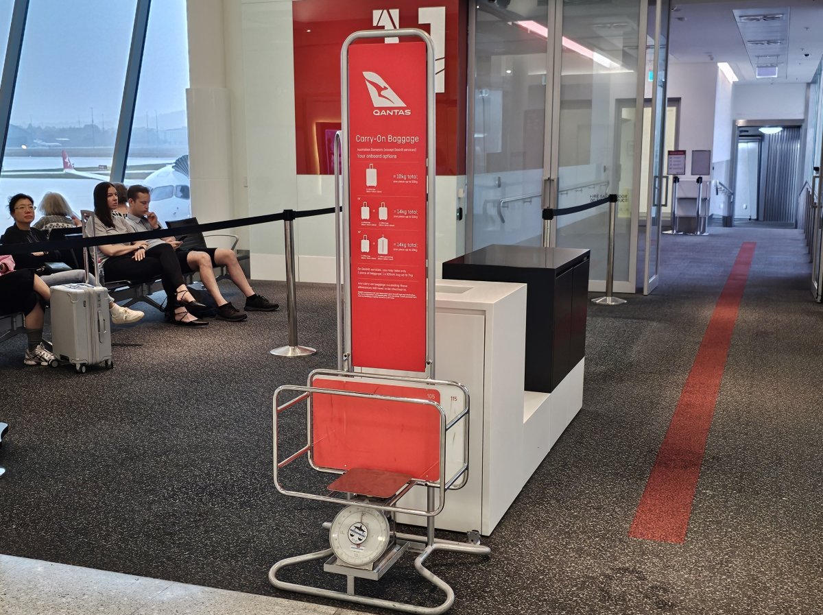 Šablona na příruční zavazadlo