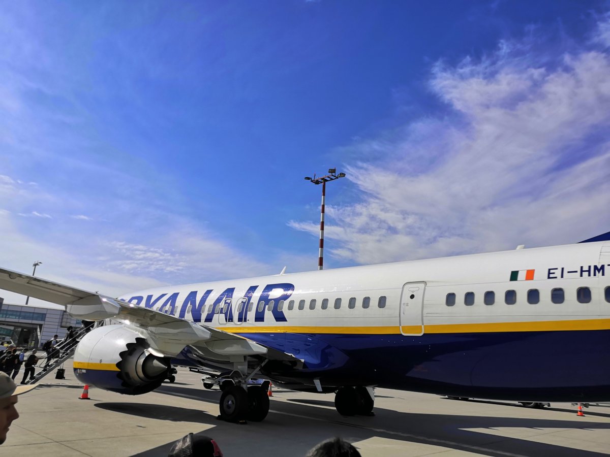 Boeing 737 MAX 8 na letišti v Praze