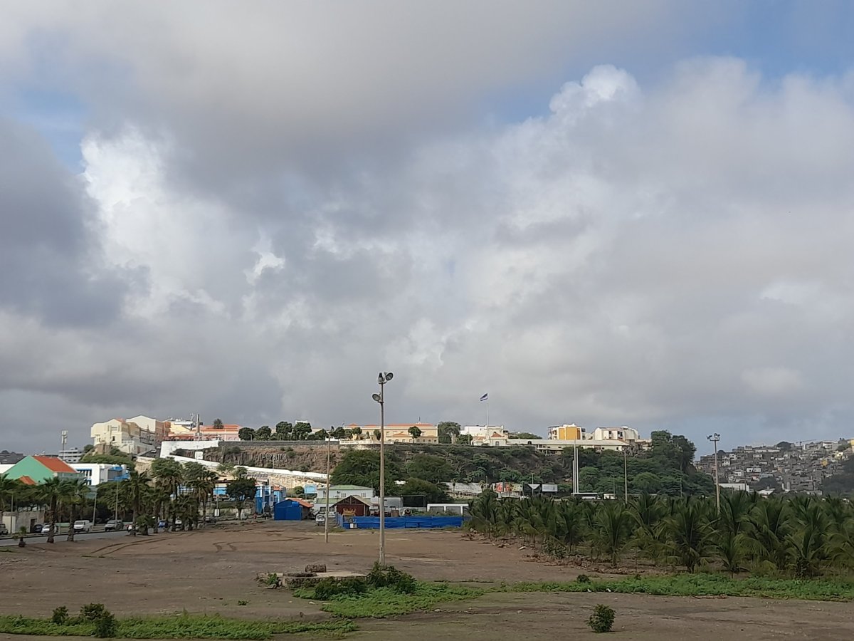 Centrum města z dálky