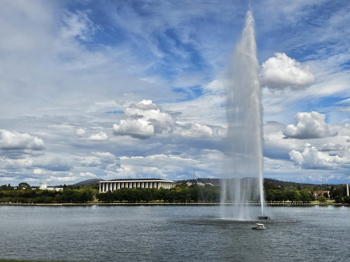 Fontána, Captain Cook Memorial