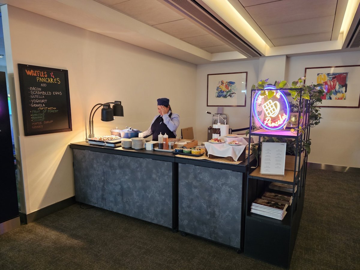 Stánek s vaflemi a palačinkami