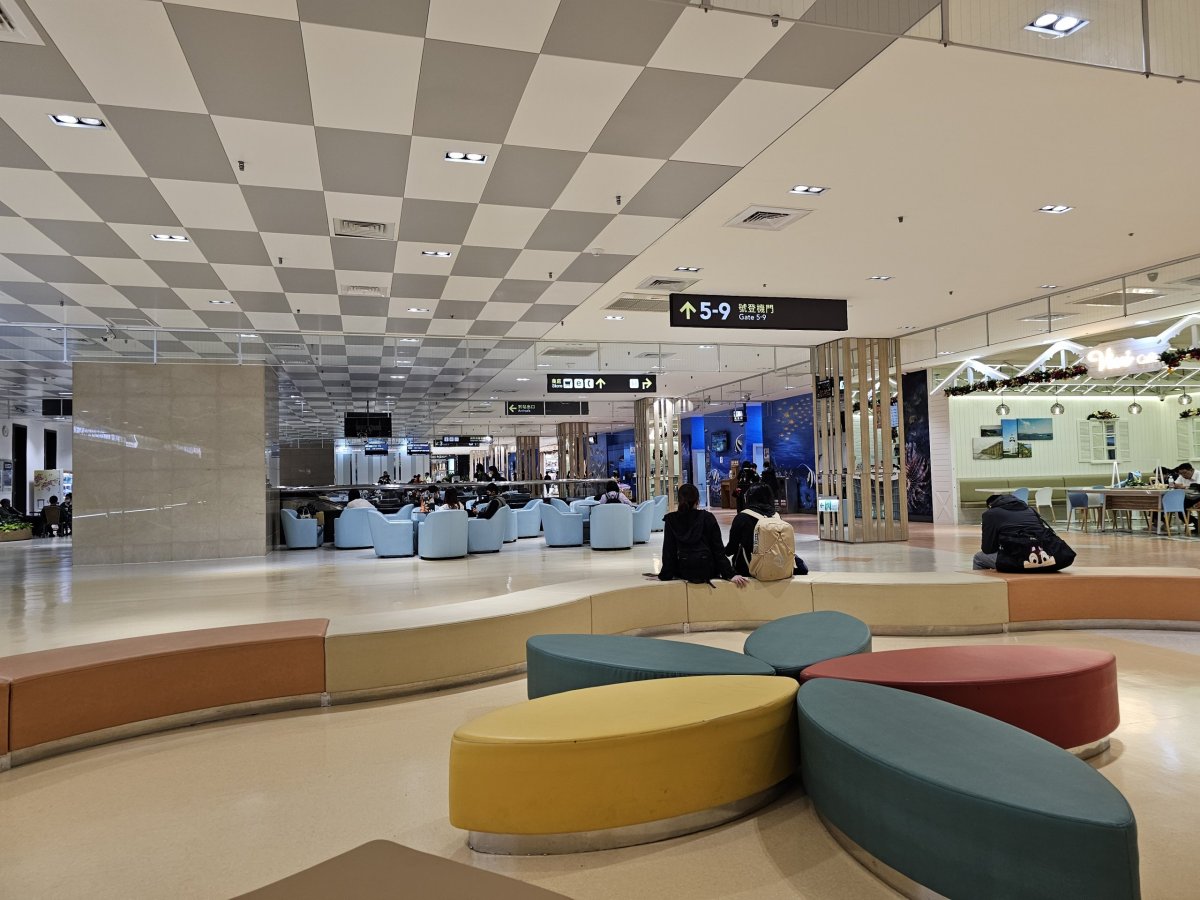 Tranzitní zóna, letiště Penghu