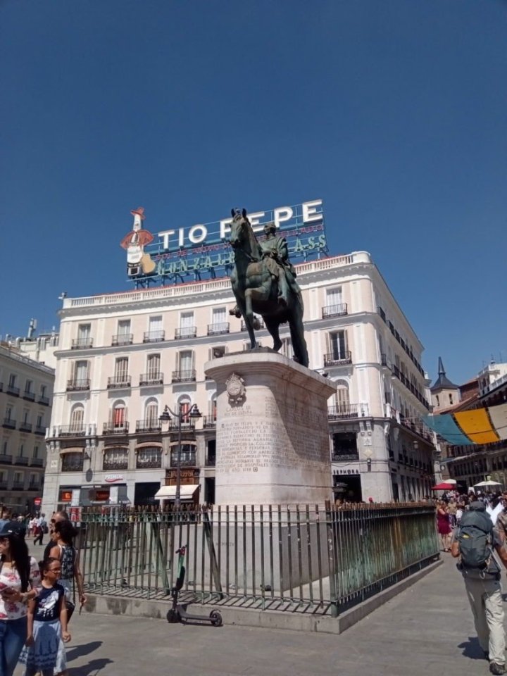 Náměstí Puerta Del Sol.