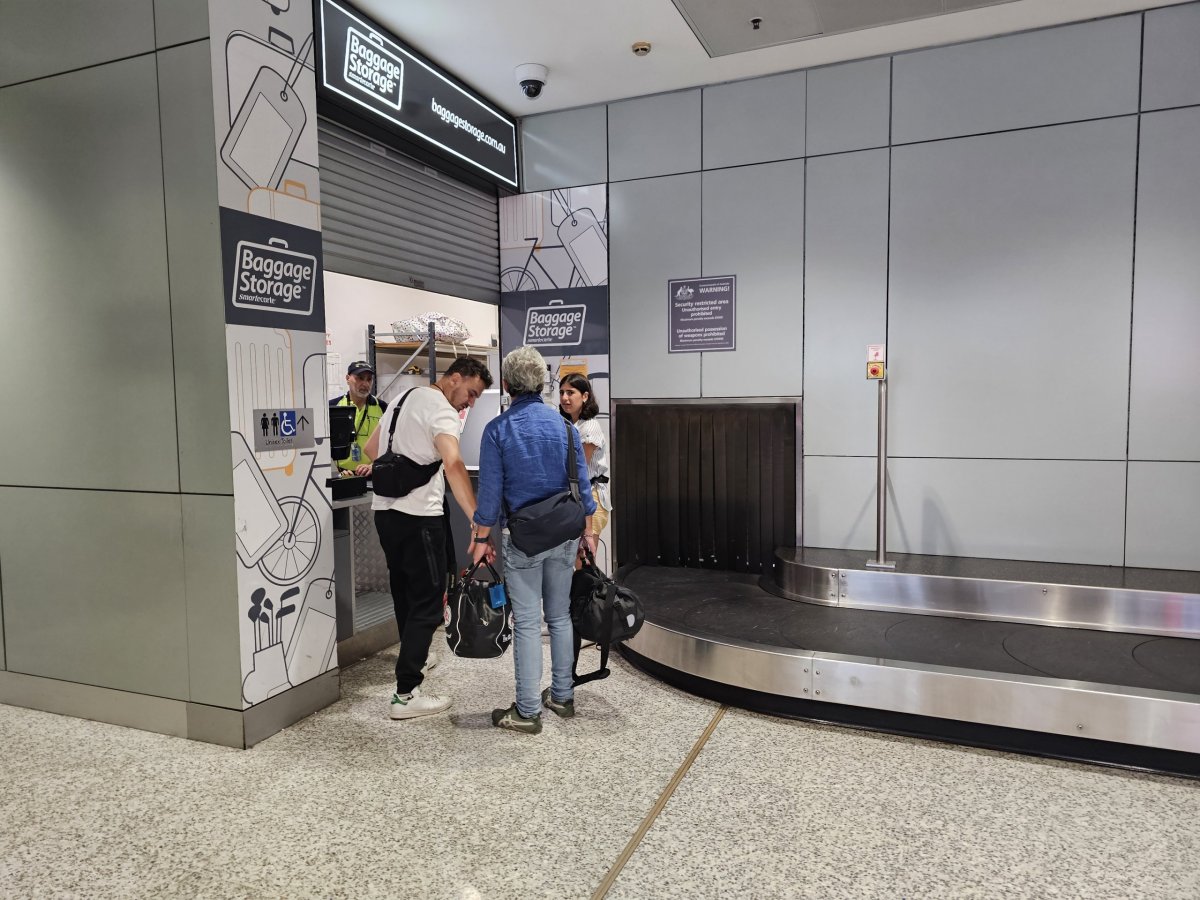 Úschovna zavazadel, terminál 3