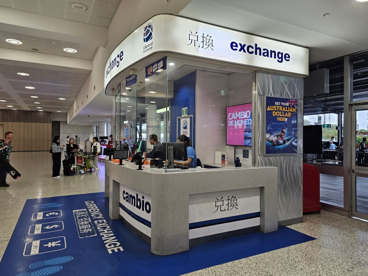 Směnárna, terminál 1