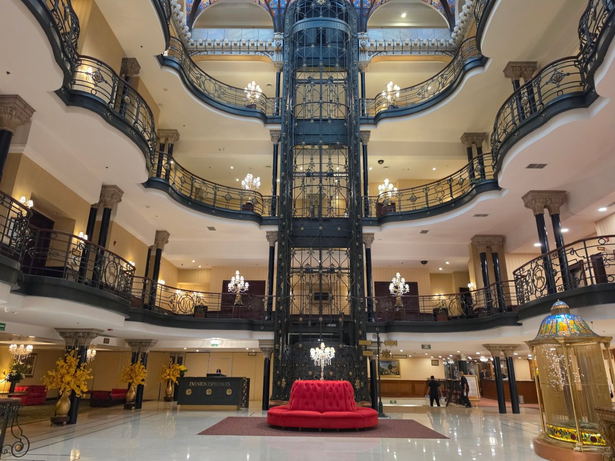 Lobby hotelu