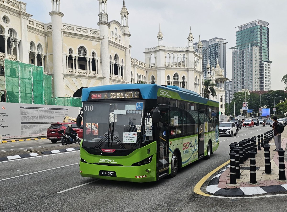 Autobus společnosti GoKL