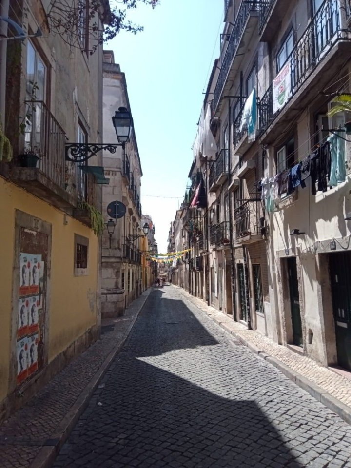 Čtvrť Bairro Alto.