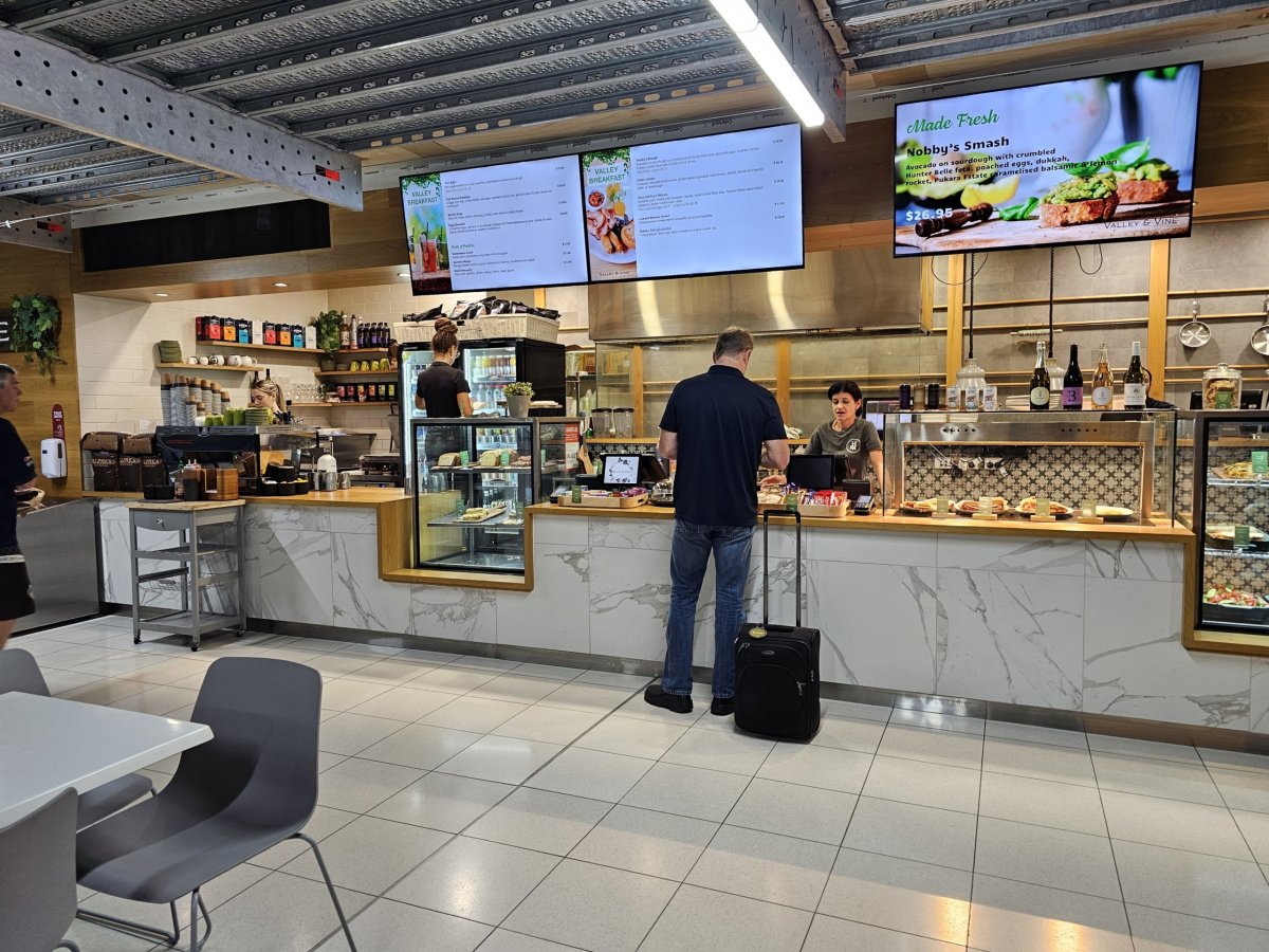 Občerstvení v tranzitní zóně