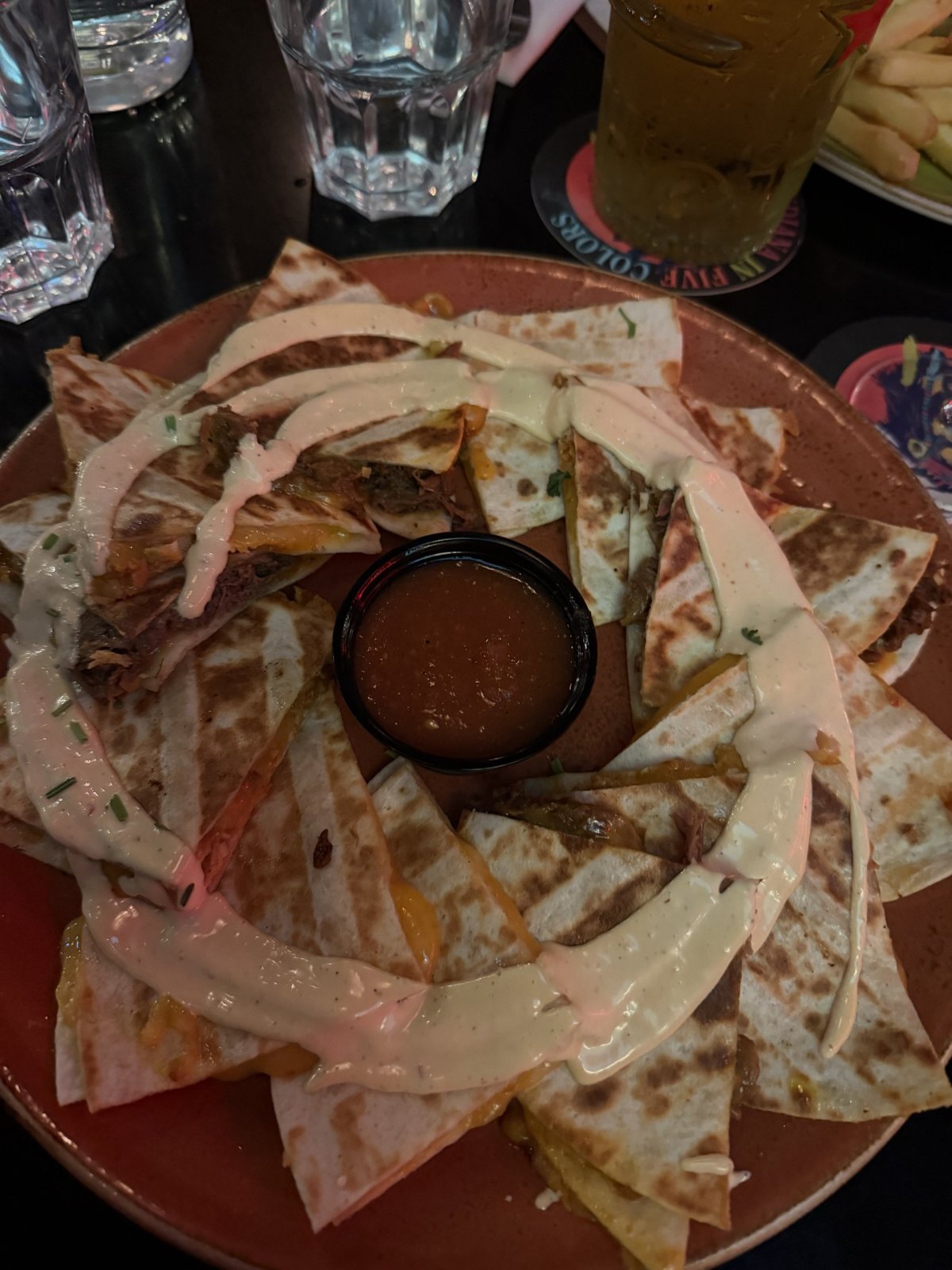 Quesadilla na večeři