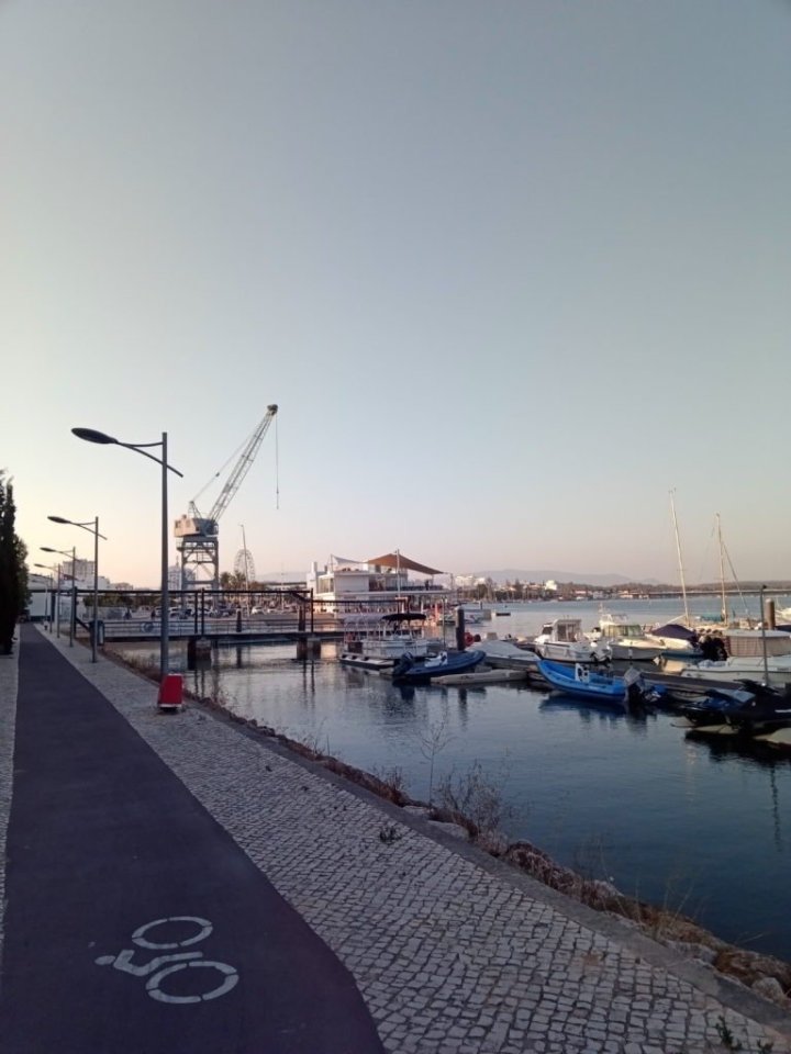 Přístav v Portimao.