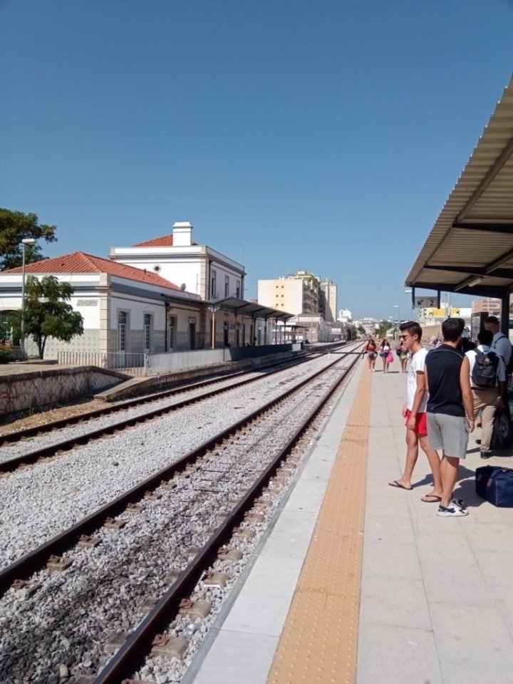 Nádraží v Portimao.