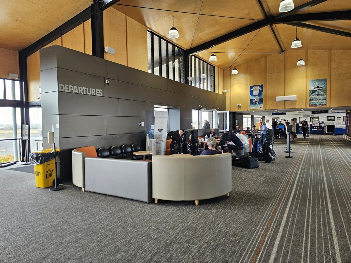 Terminál letiště King Island