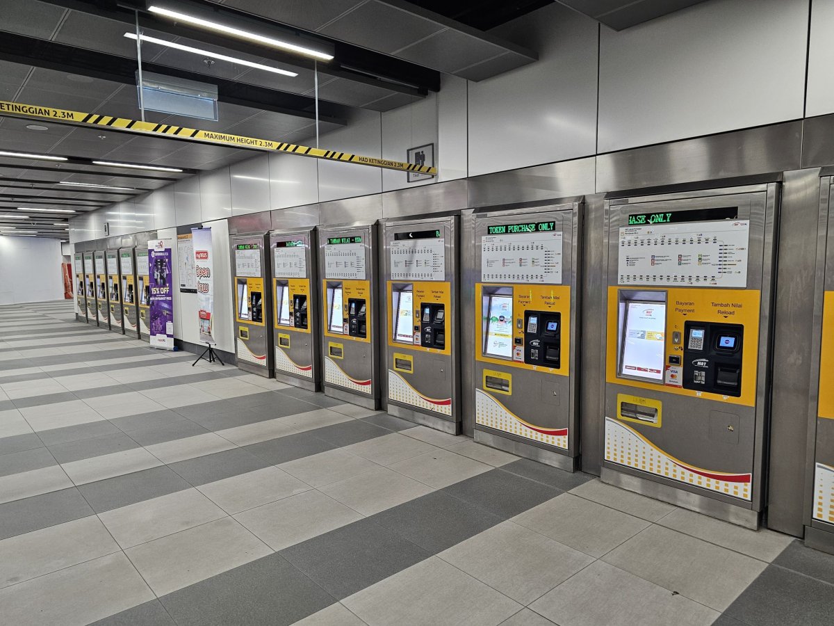 Automaty na jízdenky v metru