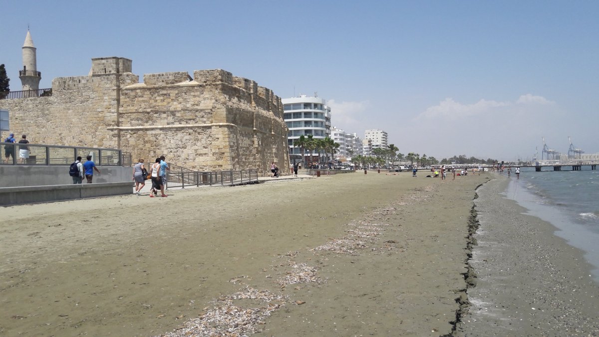 Pevnost u pobřeží v Limassolu