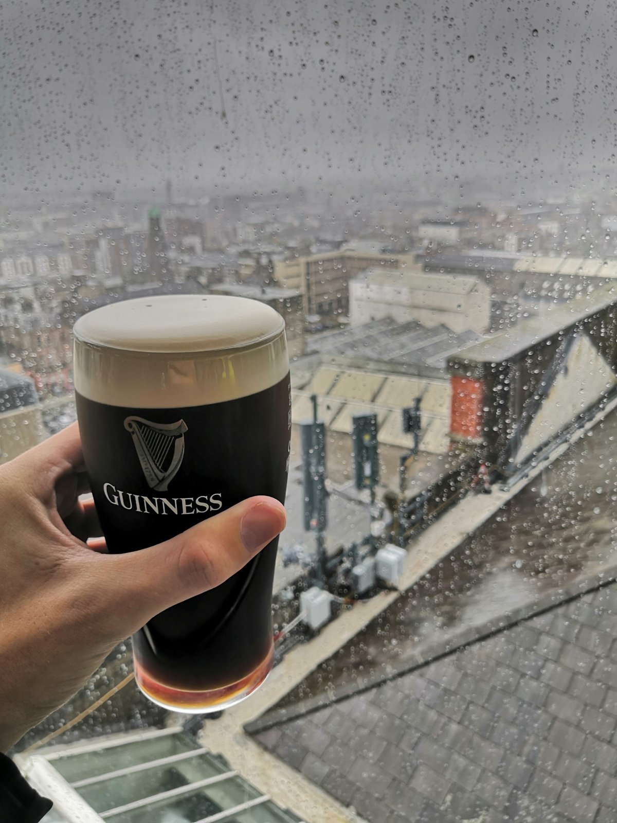 Výhled z Gravity Baru