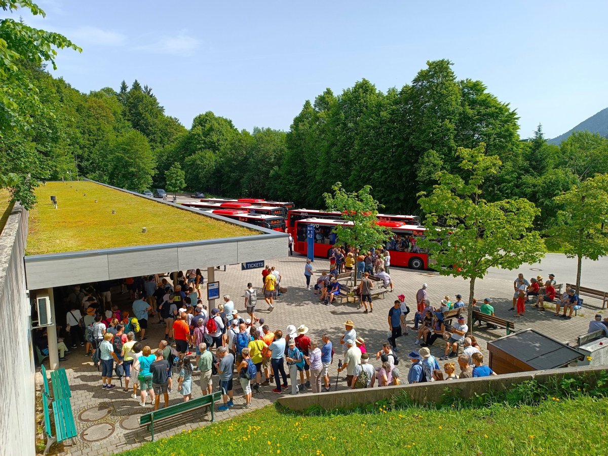 Dokumentation Obersalzberg - nástupní zastávka