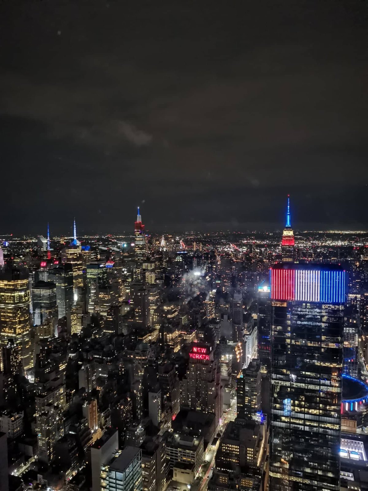 Noční výhled na New York si nesmíte nechat ujít