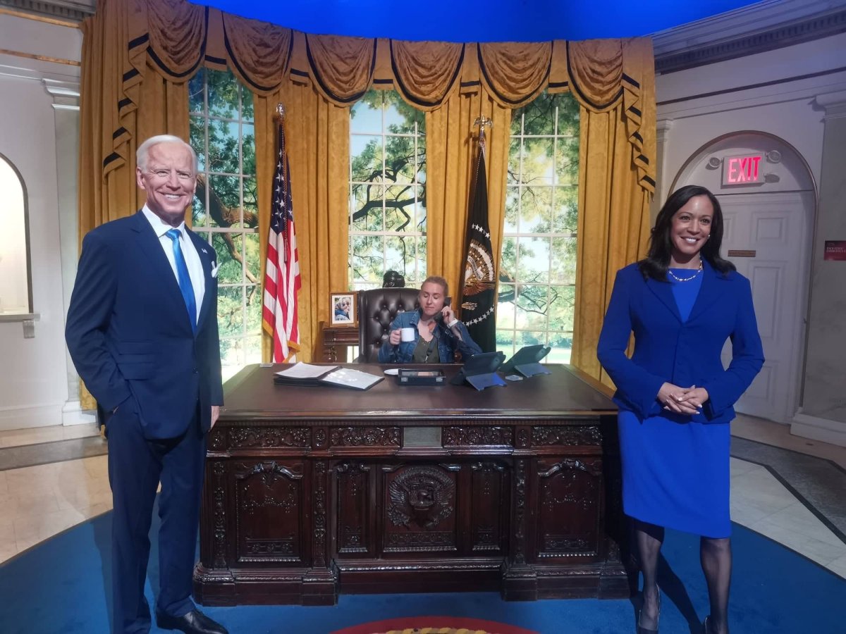 Muzeum voskových figurín Madame Tussauds, kde můžete zasednout v oválné pracovně Bílého domu 