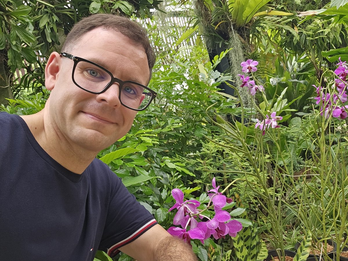 Orchidejová zahrada