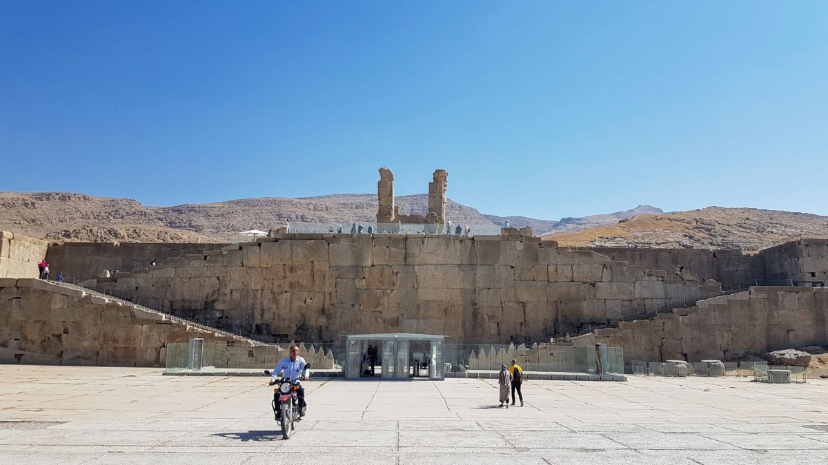 Vstup do Persepolis.