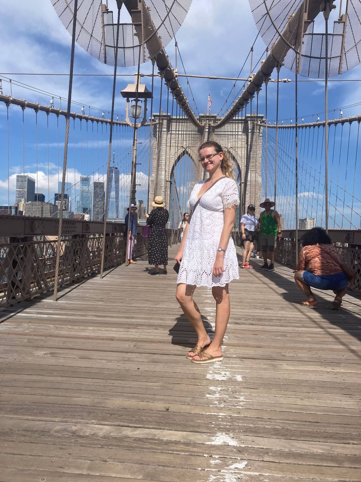 Brooklyn Bridge je jednou z ikonických staveb