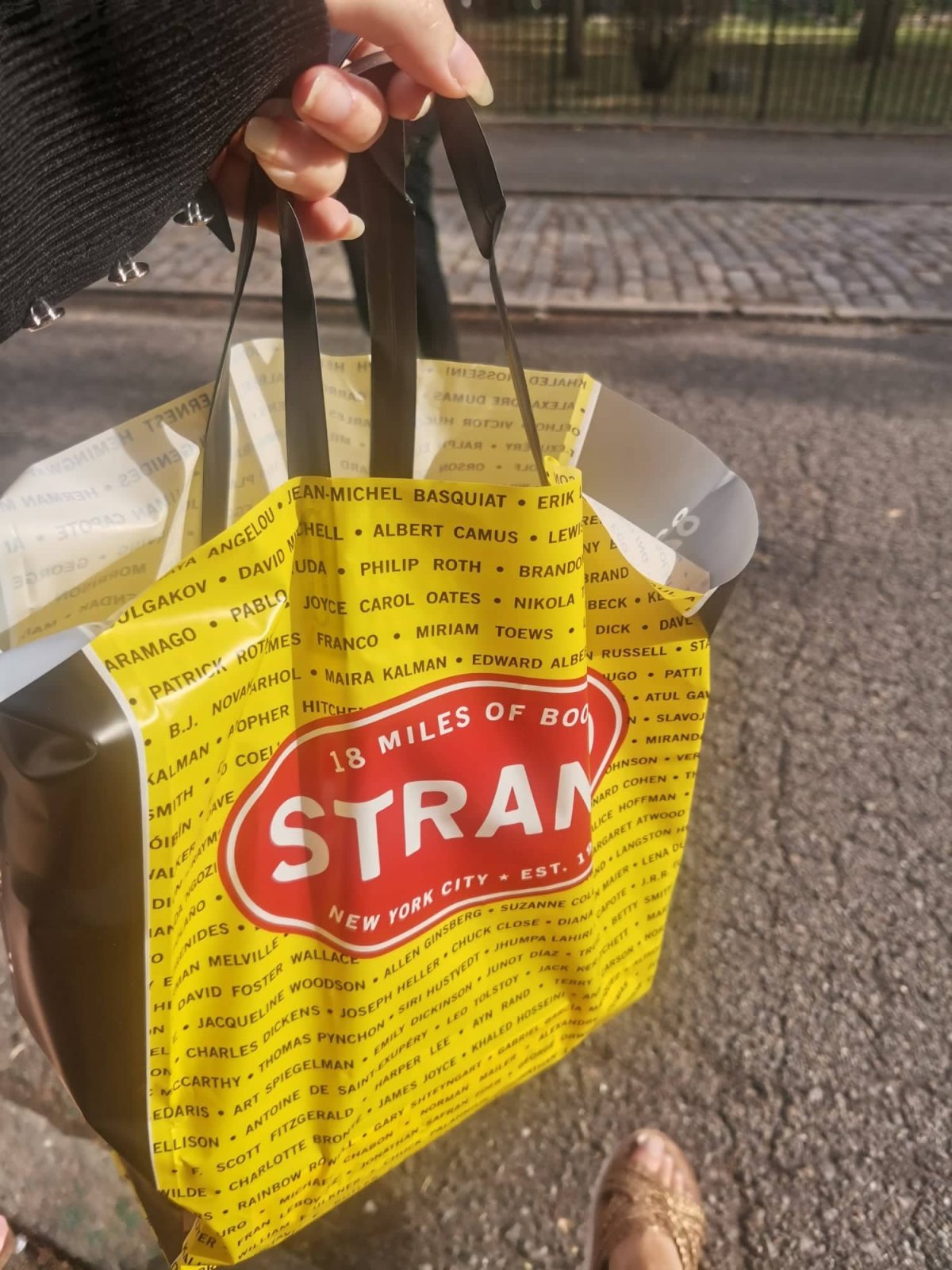 A pochopitelně jsem nemohla vynechat ani legendární knihkupectví Strand