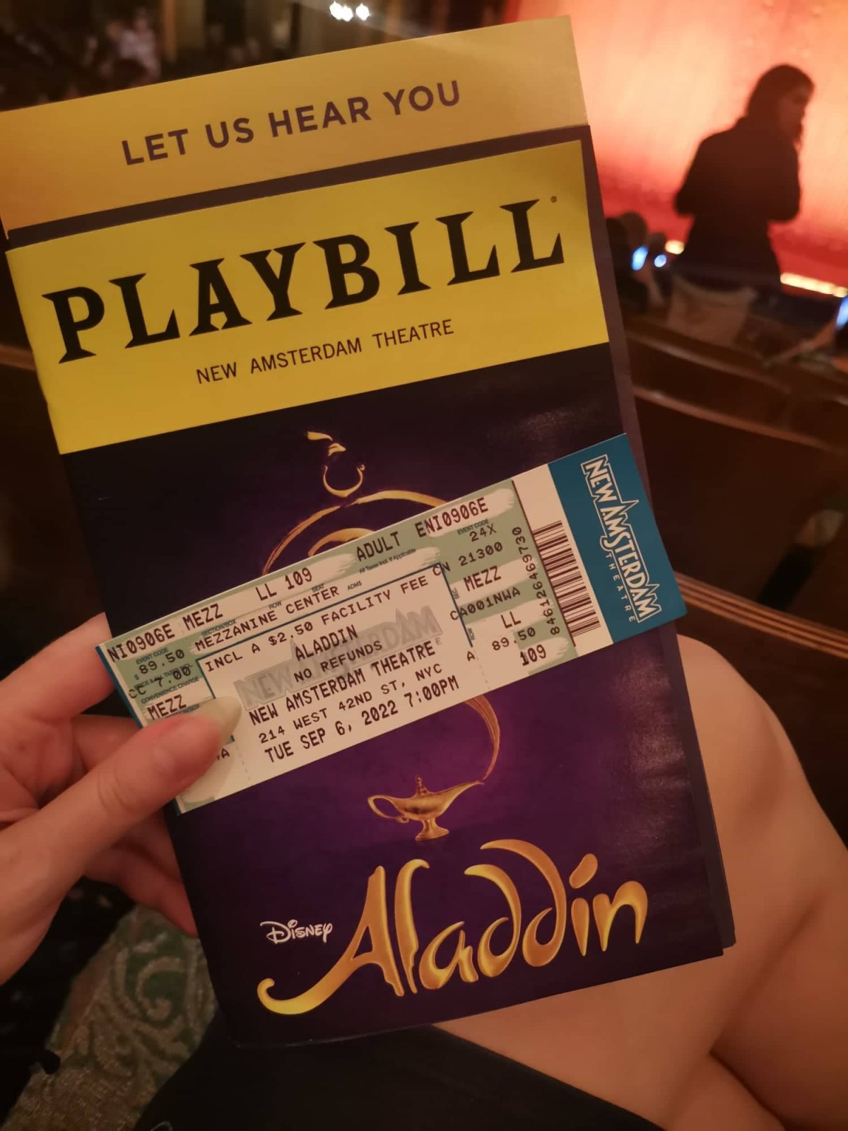 Takže jsme si dopřály Aladina