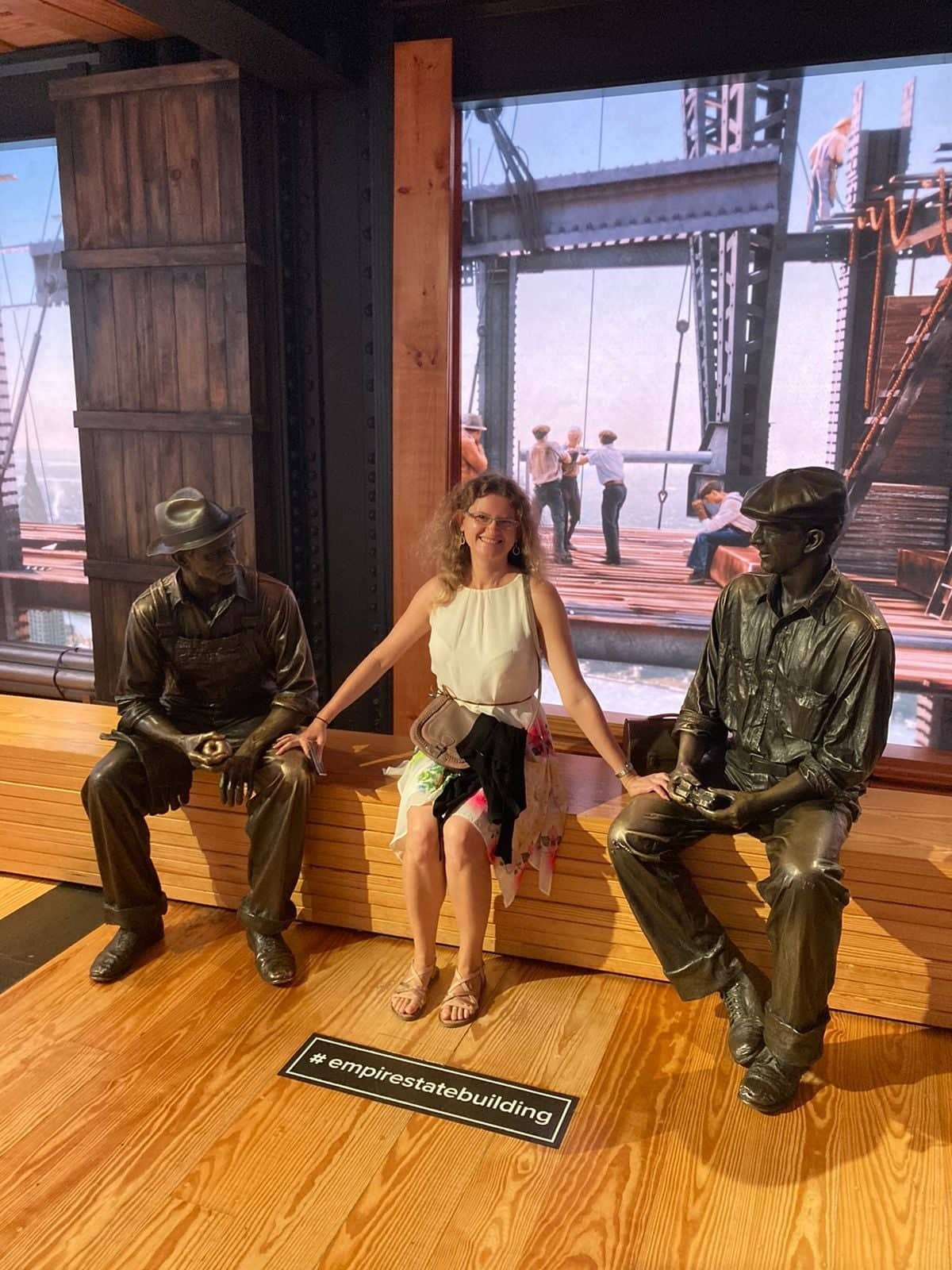 Takhle nějak to mohlo vypadat při stavbě Empire State Building