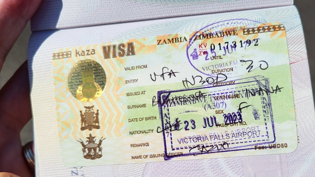 KAZA Visa pro vícenásobný vstup