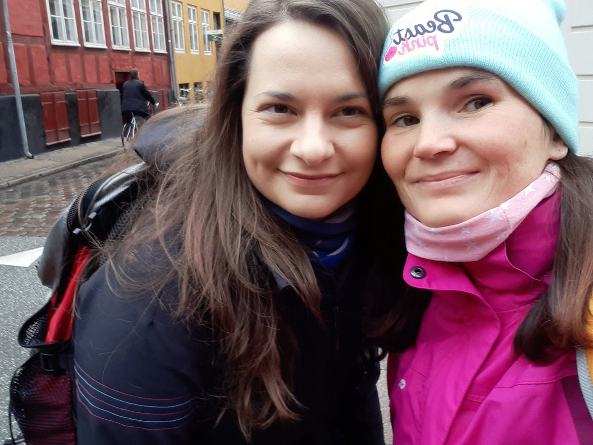 cestování s kamarádkou Janou