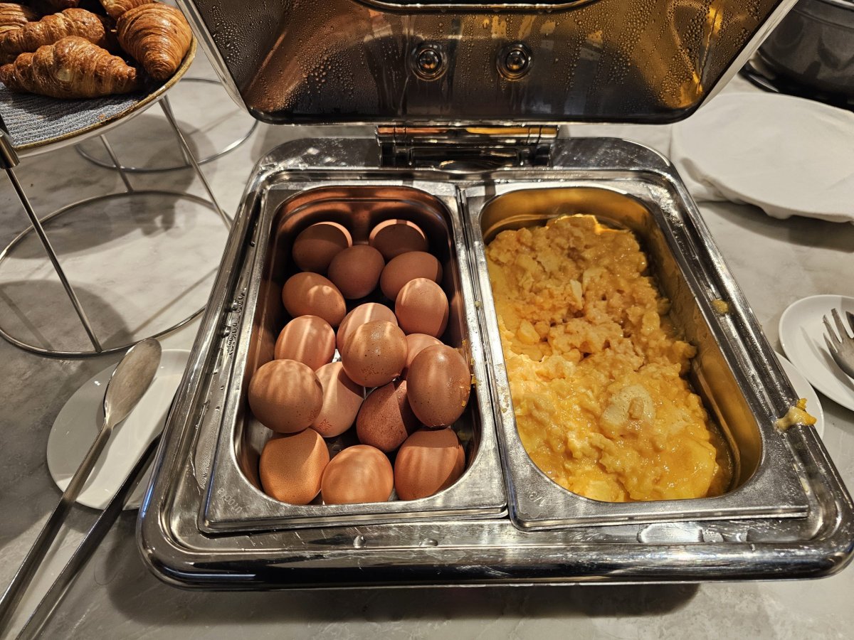 Nabídka snídaní – teplá jídla