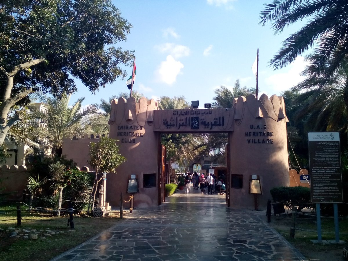 Vstup do Heritage Village