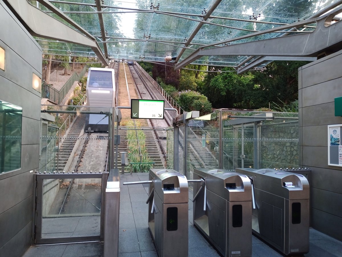 Lanovka na Sacré Coeur