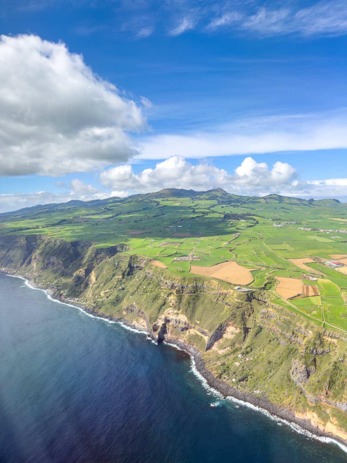 Sao Miguel z letadla